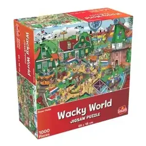 Goliath Wacky World - Flower Fields (1000) | Favorit hos kunderna
